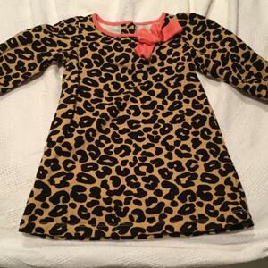 Gymboree Peach/animal print dress worn once18-24